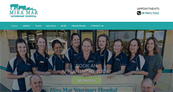 Desktop Screenshot of miramarvet.com.au